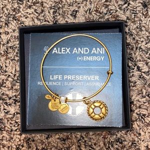 Alex and Ani bracelet life preserver